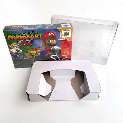 Mario Kart Game With N64 Case & Cart