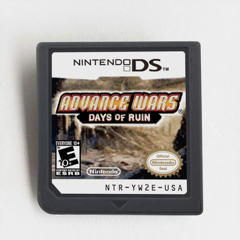 Advance Wars Days of Ruin Games Game Case & Cart