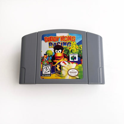Diddy Kong Racing Game With N64 Case & Cart