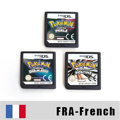 Esp Ita Fra Noe Pokemon Heartgold Soulsilver Platinum Diamond Pearl Nintendo Video Console Game Cardride Case & Cart (EUR)
