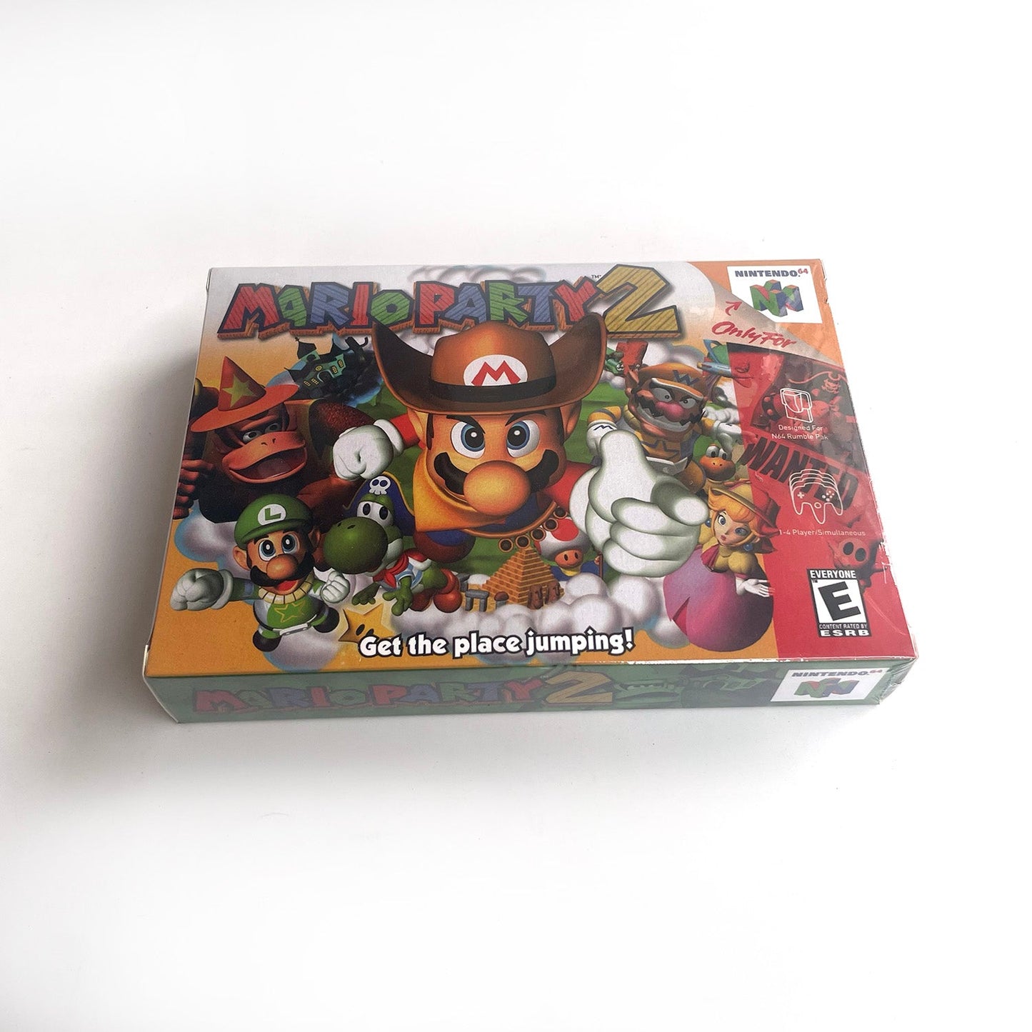 Mario Party 2 Game With N64 Case & Cart