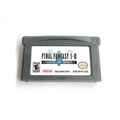 Final Fantasy I & II: Dawn of Souls reproduction GBA cartridge – English