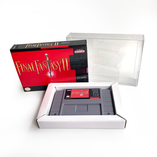 Final Fantasy II (USA) – SNES Game Cartridge (With Tray, Box & Manual) - Romcarts