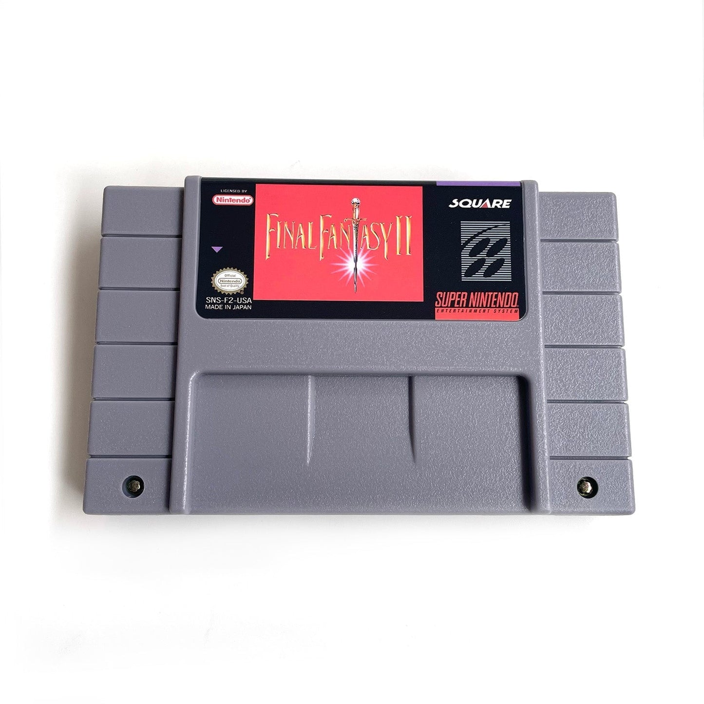 Final Fantasy II (USA) – SNES Game Cartridge (With Tray, Box & Manual) - Romcarts