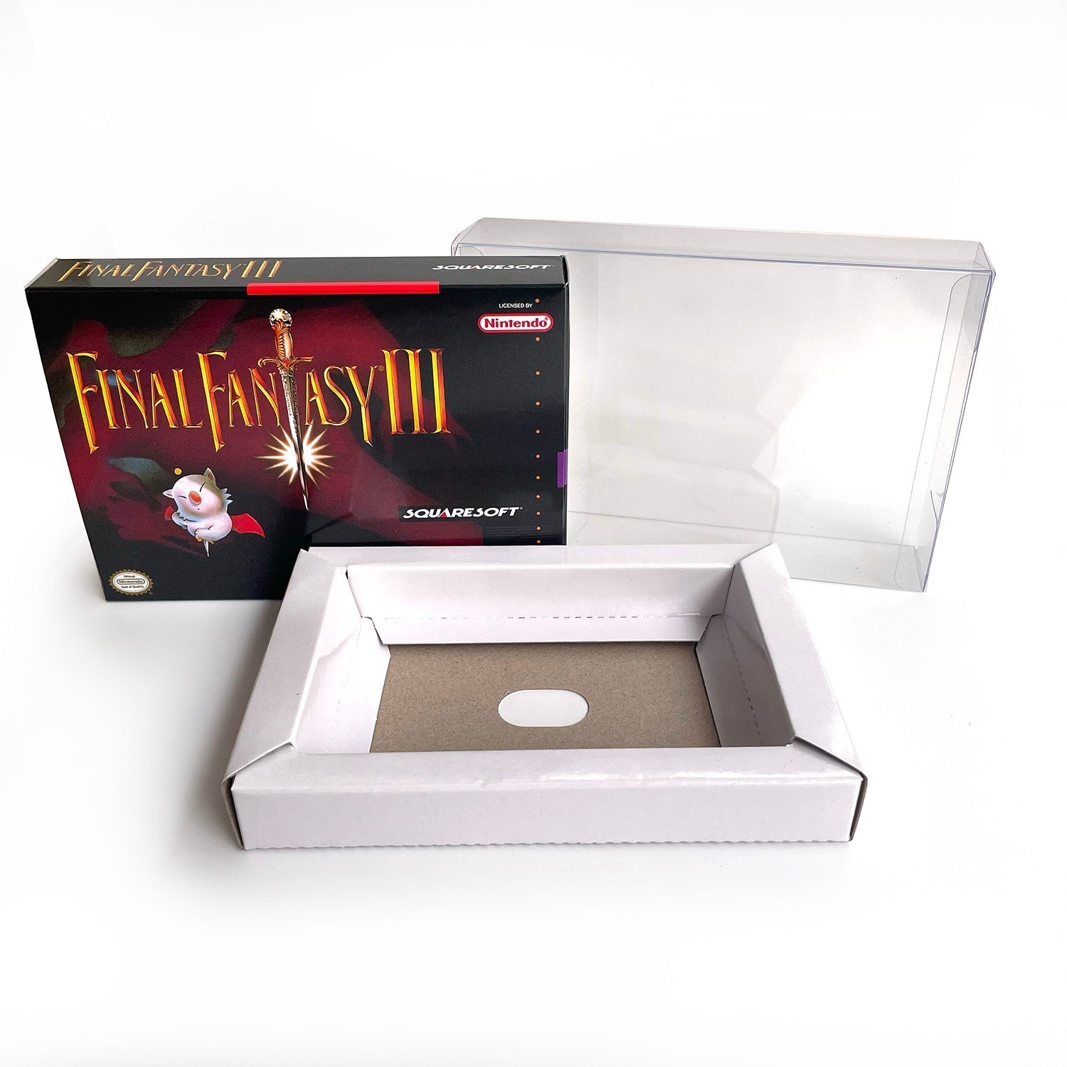 Final Fantasy III – SNES Game Cartridge (With Tray, Box & Manual) - Romcarts