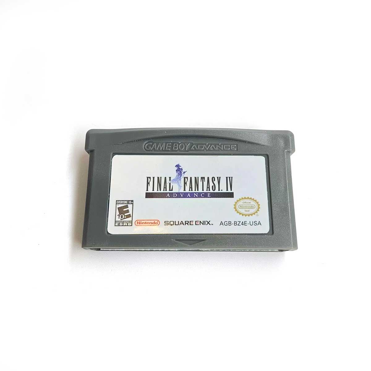 Final Fantasy IV Advance reproduction GBA cartridge – English