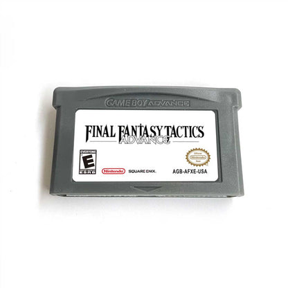 Final Fantasy Tactics Advance reproduction GBA cartridge – English