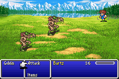 Final Fantasy V Advance – in-game screenshot 1