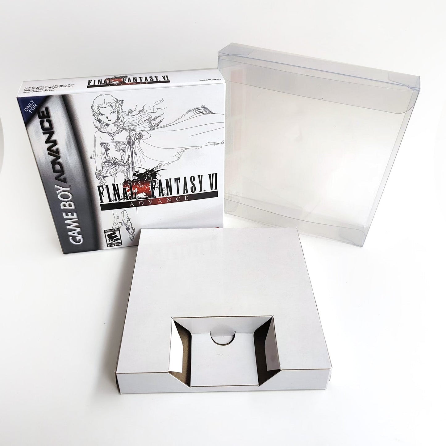 Final Fantasy VI – GBA Game Cartridge (With Tray, Box & Manual) - Romcarts