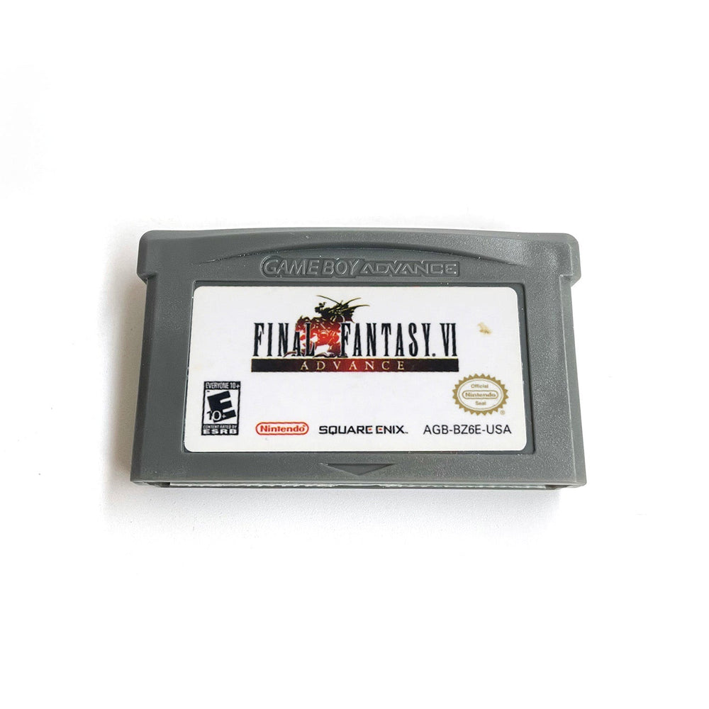 Final Fantasy VI – GBA Game Cartridge (With Tray, Box & Manual)