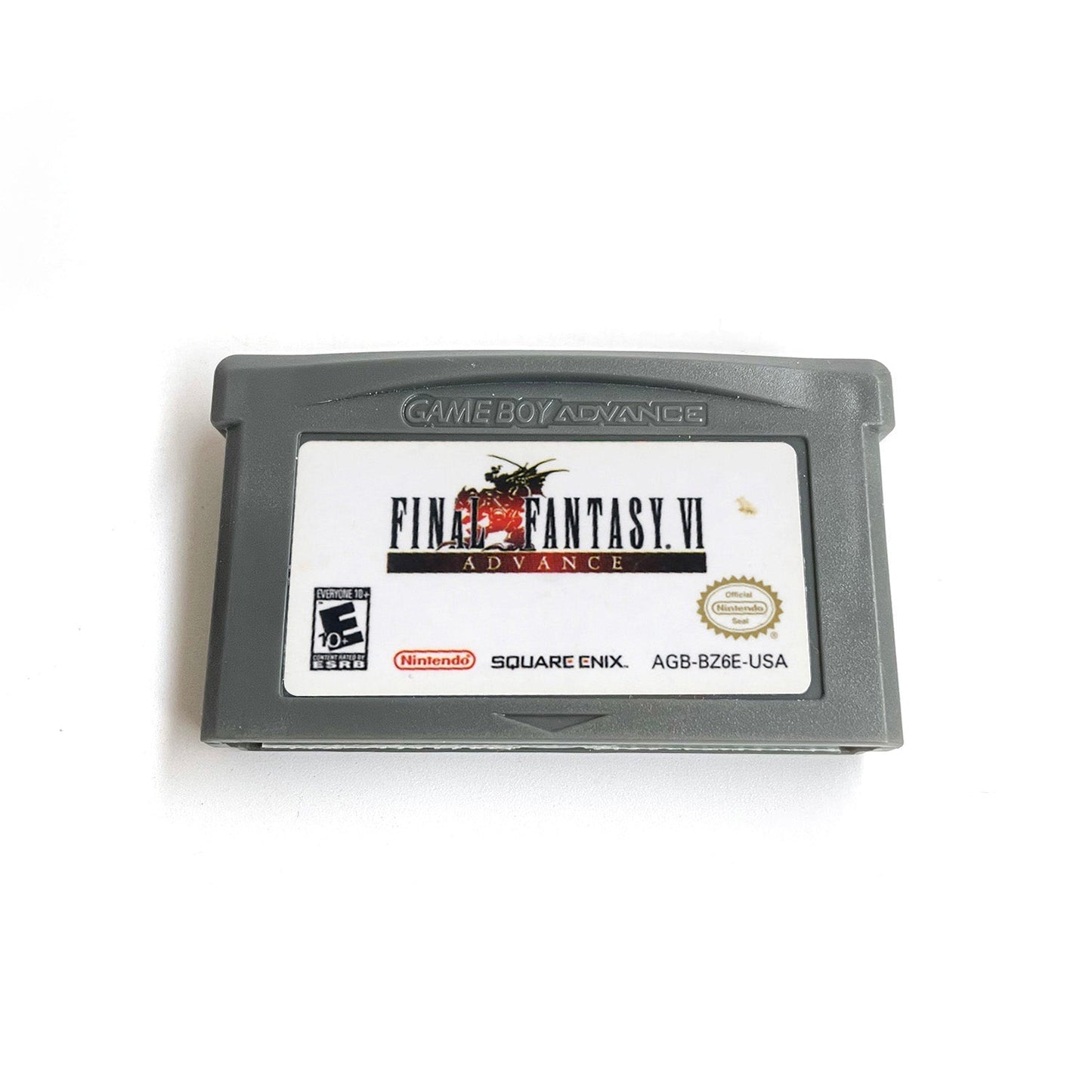 Final Fantasy VI – GBA Game Cartridge (With Tray, Box & Manual) - Romcarts