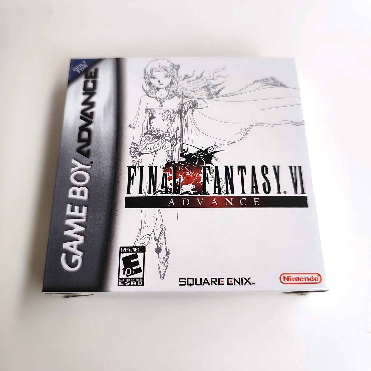 Final Fantasy VI – GBA Game Cartridge (With Tray, Box & Manual) - Romcarts