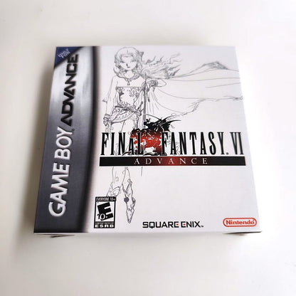 Final Fantasy VI – GBA Game Cartridge (With Tray, Box & Manual) - Romcarts
