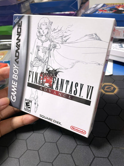Final Fantasy VI – GBA Game Cartridge (With Tray, Box & Manual) - Romcarts