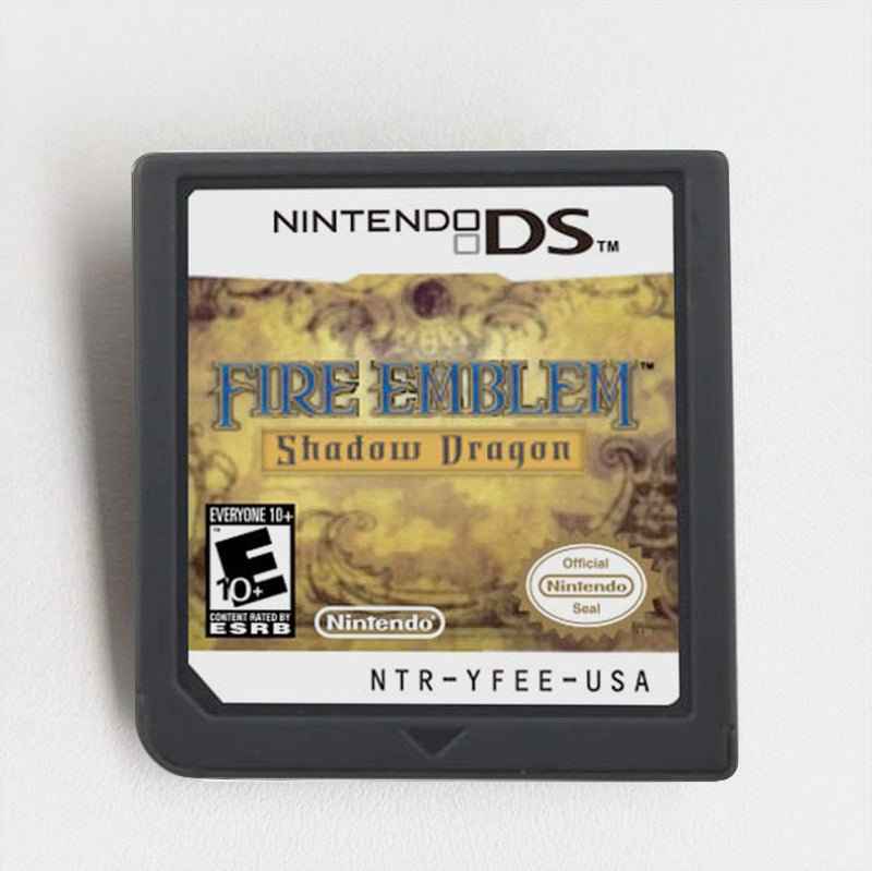 Fire Emblem Shadow Dragon Game Case & Cart