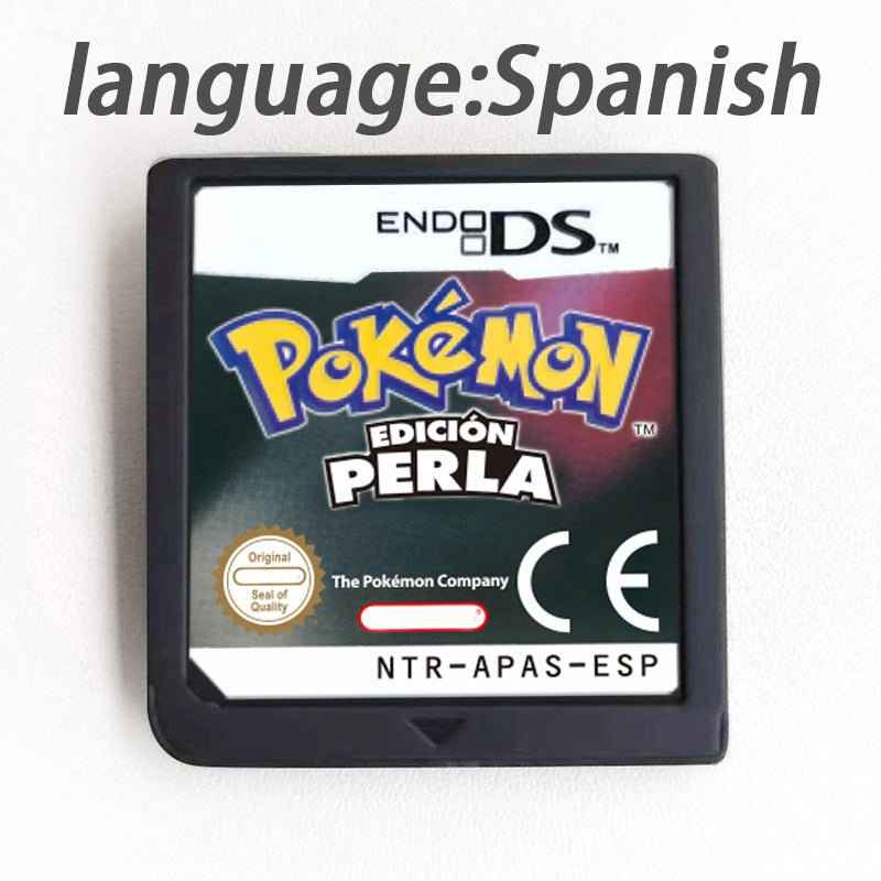 Fra Esp Noe Ita Pokemon Heartgold Soulsilver Platinum Diamond Pearl Version Game Case & Cart (EUR)