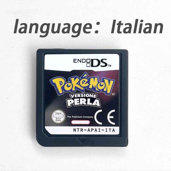 Fra Esp Noe Ita Pokemon Heartgold Soulsilver Platinum Diamond Pearl Version Game Case & Cart (EUR)