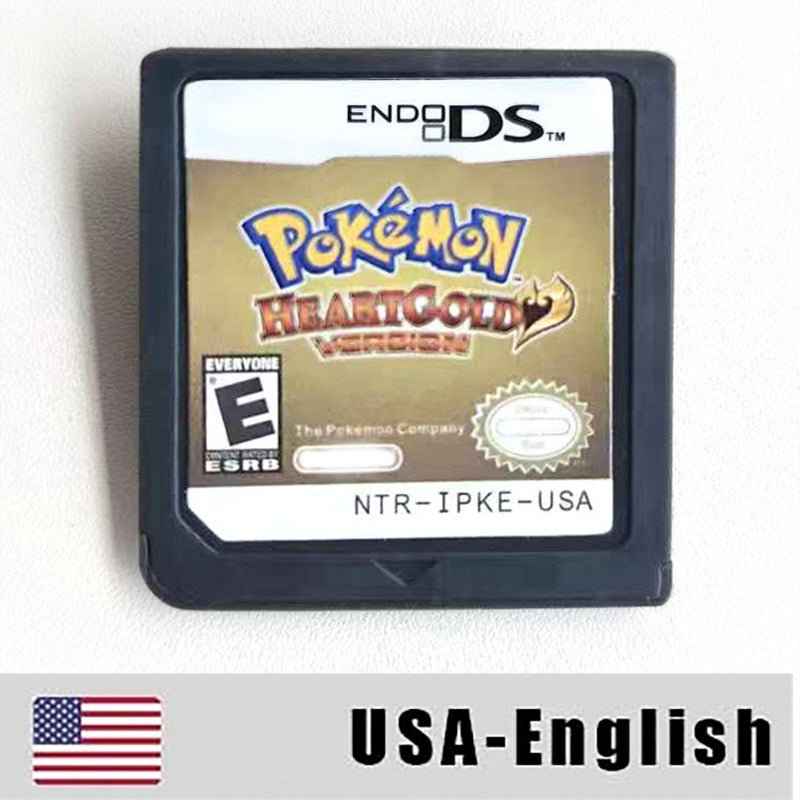 Fra Esp Noe Ita Pokemon Heartgold Soulsilver Platinum Diamond Pearl Version Game Case & Cart (EUR)