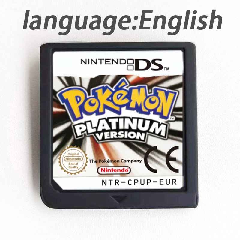 Fra Esp Noe Ita Pokemon Heartgold Soulsilver Platinum Diamond Pearl Version Game Case & Cart (EUR)