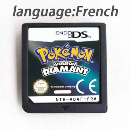 Fra Esp Noe Ita Pokemon Heartgold Soulsilver Platinum Diamond Pearl Version Game Case & Cart (EUR)