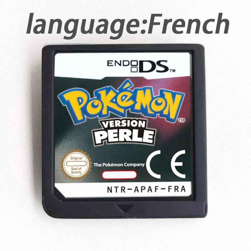 Fra Esp Noe Ita Pokemon Heartgold Soulsilver Platinum Diamond Pearl Version Game Case & Cart (EUR)