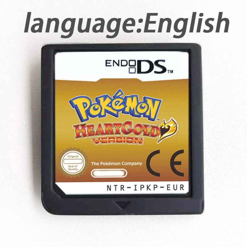 Fra Esp Noe Ita Pokemon Heartgold Soulsilver Platinum Diamond Pearl Version Game Case & Cart (EUR)