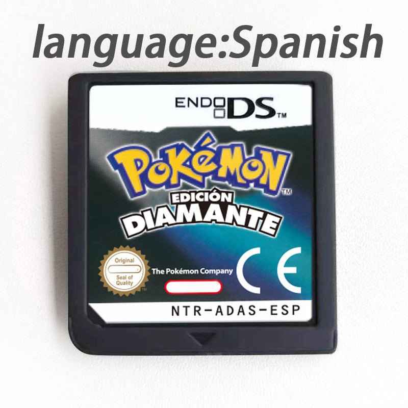 Fra Esp Noe Ita Pokemon Heartgold Soulsilver Platinum Diamond Pearl Version Game Case & Cart (EUR)