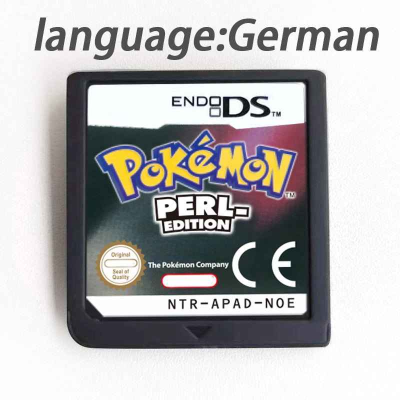 Fra Esp Noe Ita Pokemon Heartgold Soulsilver Platinum Diamond Pearl Version Game Case & Cart (EUR)