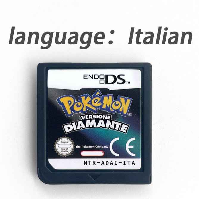 Fra Esp Noe Ita Pokemon Heartgold Soulsilver Platinum Diamond Pearl Version Game Case & Cart (EUR)