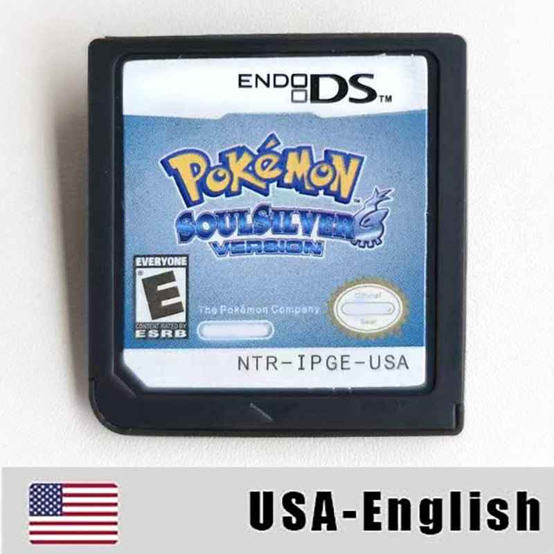 Fra Esp Noe Ita Pokemon Heartgold Soulsilver Platinum Diamond Pearl Version Game Case & Cart (EUR)