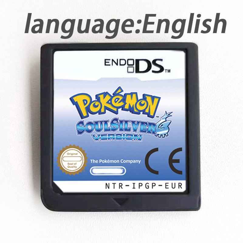 Fra Esp Noe Ita Pokemon Heartgold Soulsilver Platinum Diamond Pearl Version Game Case & Cart (EUR)