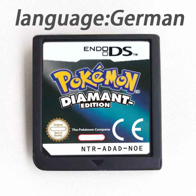 Fra Esp Noe Ita Pokemon Heartgold Soulsilver Platinum Diamond Pearl Version Game Case & Cart (EUR)