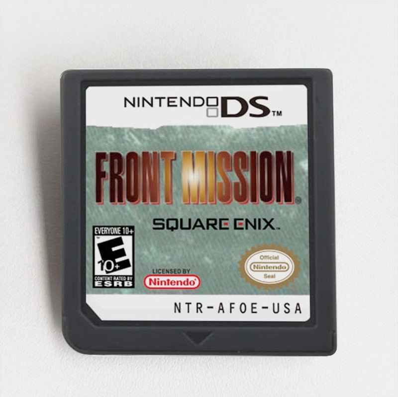 Front Mission Game Case & Cart