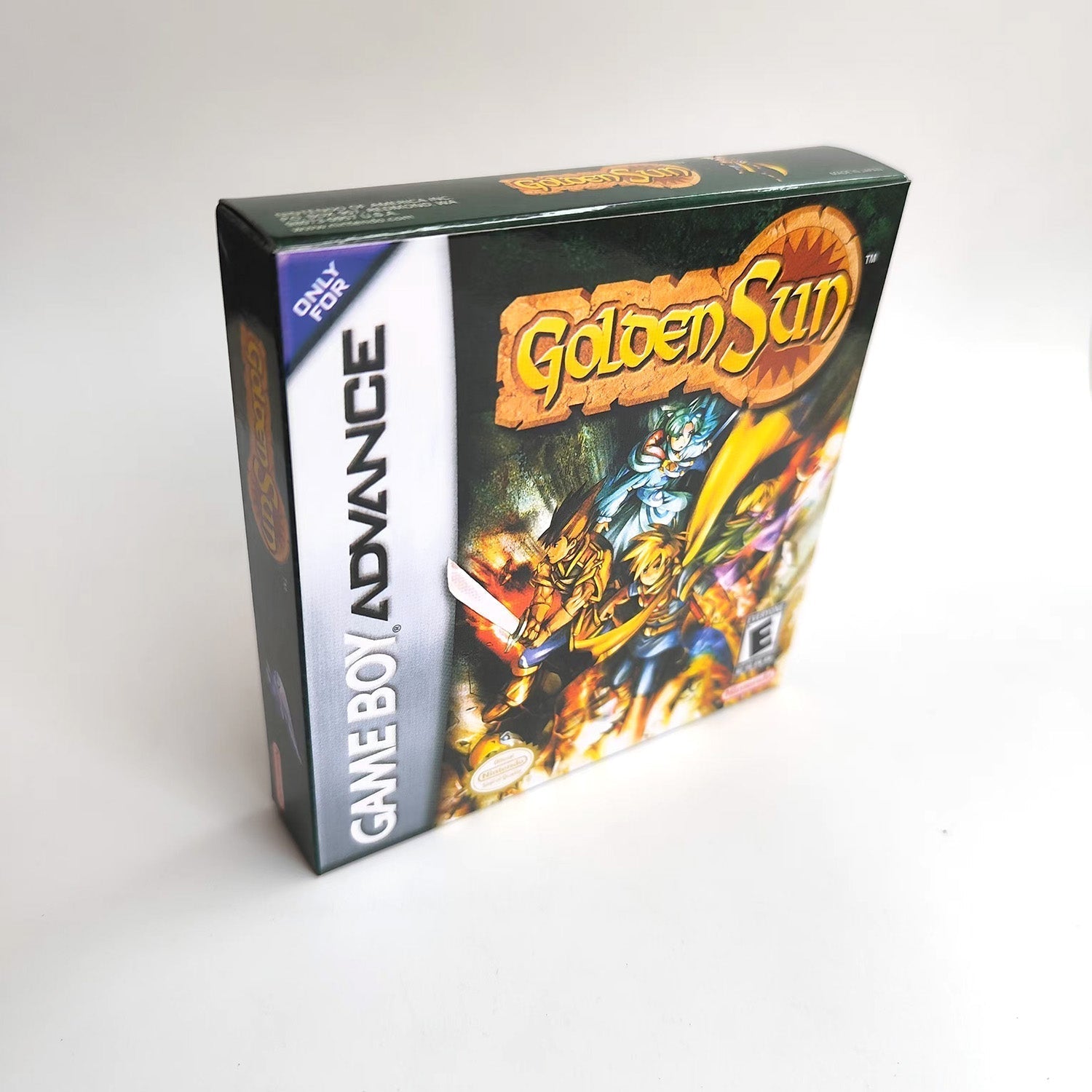 Golden Sun – GBA Game Cartridge (With Tray, Box) - Romcarts