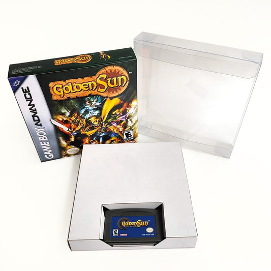 Golden Sun – GBA Game Cartridge (With Tray, Box) - Romcarts