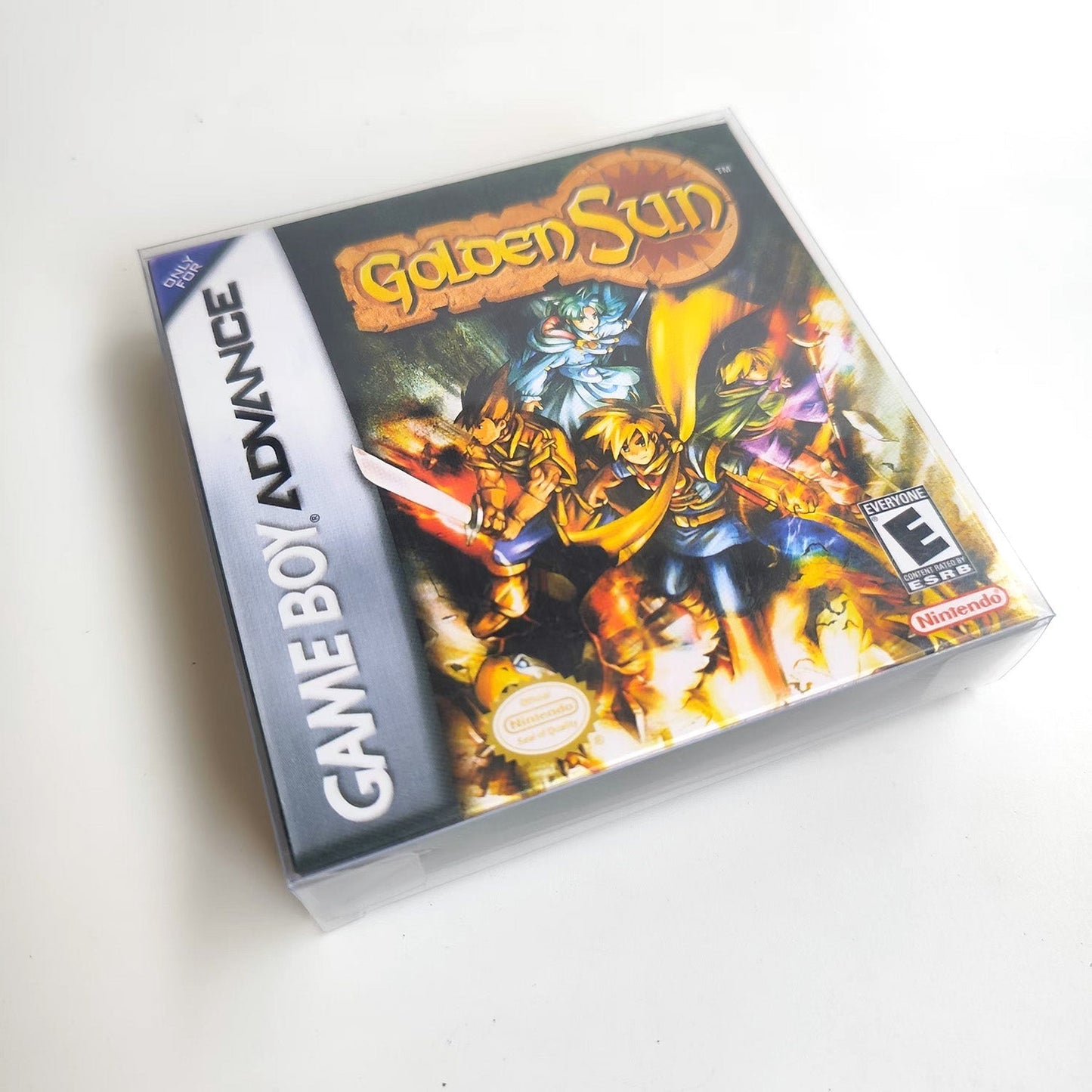 Golden Sun – GBA Game Cartridge (With Tray, Box) - Romcarts