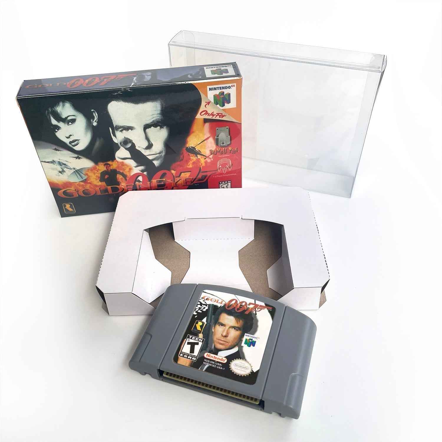 Goldeneye 007 Game With N64 Case & Cart