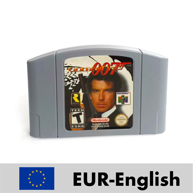 GoldenEye 007 reproduction N64 cartridge – English