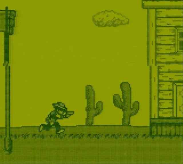 Gunman Clive - Nintendo Game Boy (8-Bit Retro Demake) Translucent Blue Edition