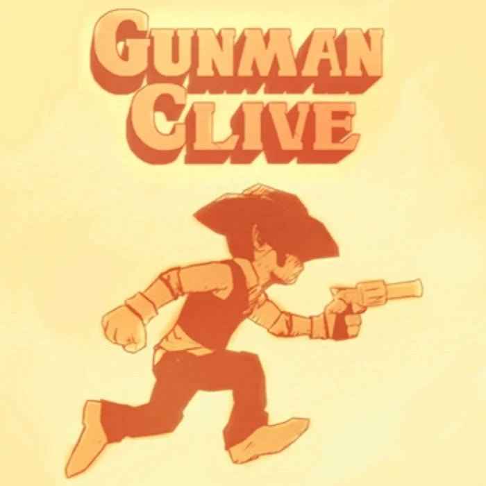 Gunman Clive - Nintendo Game Boy (8-Bit Retro Demake) Translucent Blue Edition