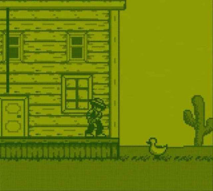 Gunman Clive - Nintendo Game Boy (8-Bit Retro Demake) Translucent Blue Edition