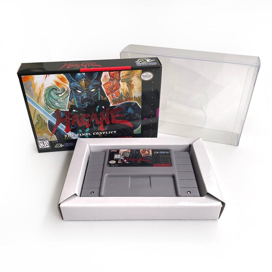 Hagane: The Final Conflict – SNES Game Cartridge (With Tray, Box & Manual) - Romcarts