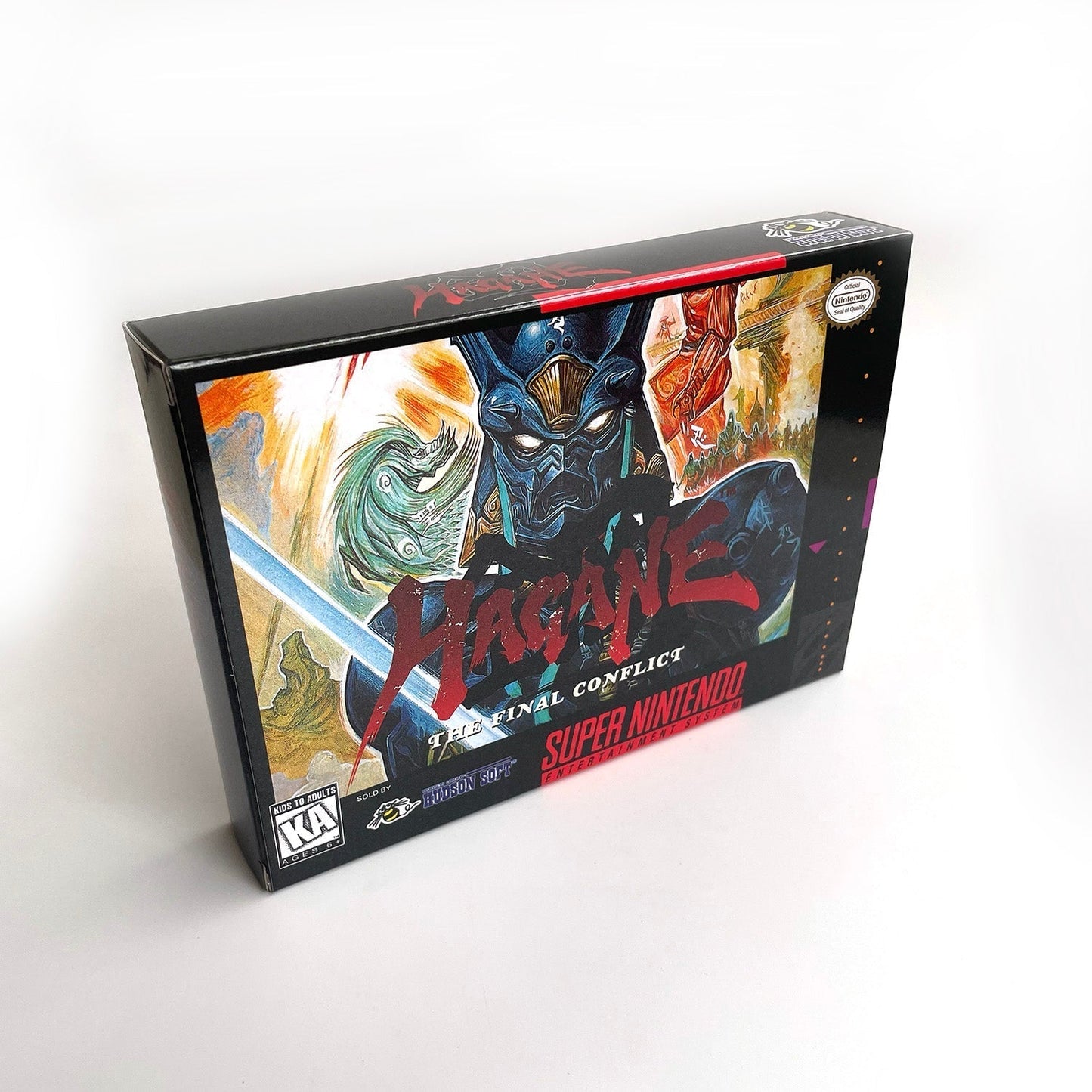 Hagane: The Final Conflict – SNES Game Cartridge (With Tray, Box & Manual) - Romcarts