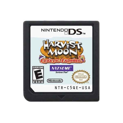 Harvest Moon Ds Frantic Farming Game Case & Cart