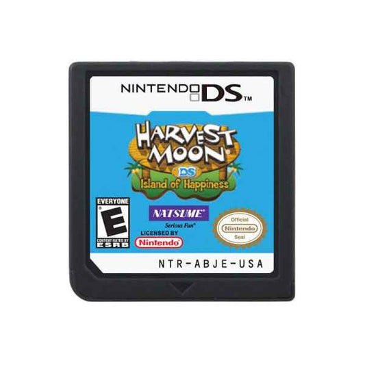 Harvest Moon Ds Island of Happiness Game Case & Cart