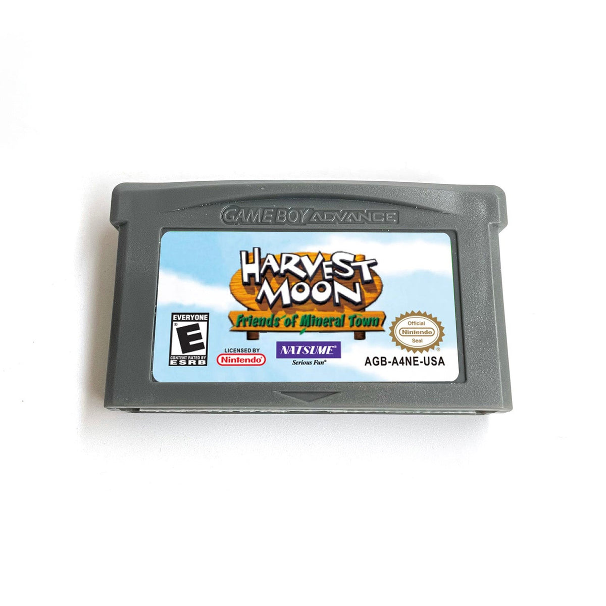 Harvest Moon: Friends of Mineral Town reproduction GBA cartridge – English