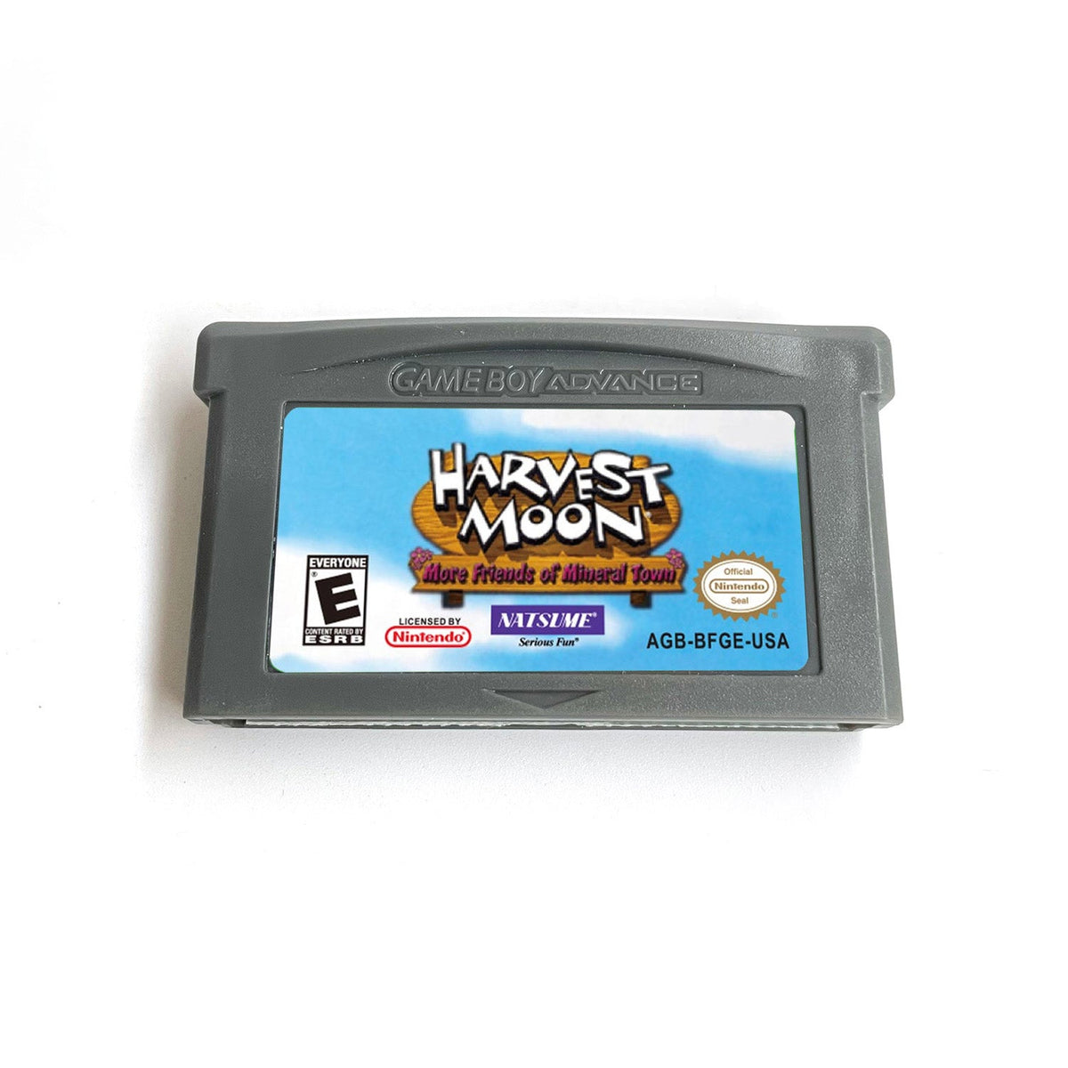 Harvest Moon: More Friends of Mineral Town reproduction GBA cartridge – English