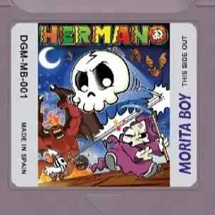 Hermano | Morita Boy / Pat Morita Team Game Boy Cartridge