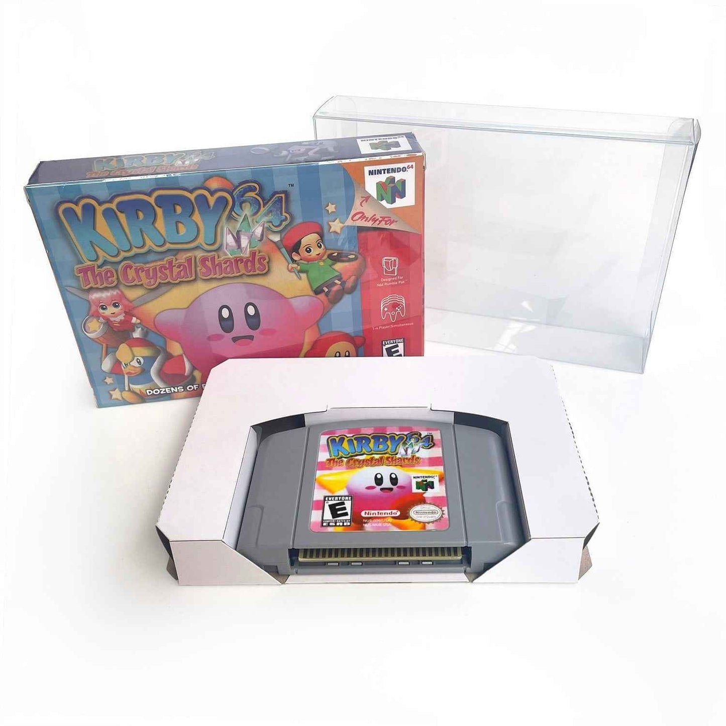 Kirby 64 Game With N64 Case & Cart