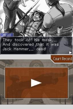 Phoenix Wright: Ace Attorney — Nintendo DS in-game screenshot 1